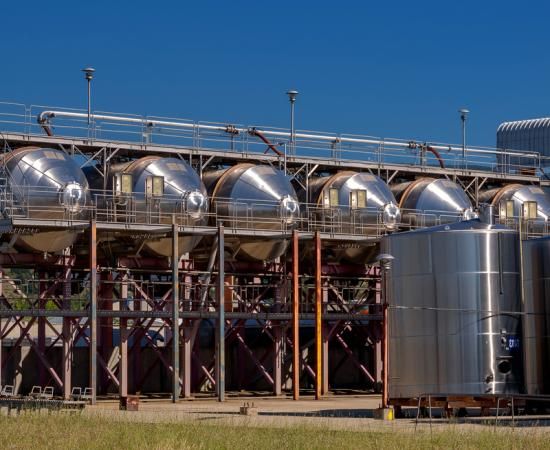 Tanques del sector agroalimentario