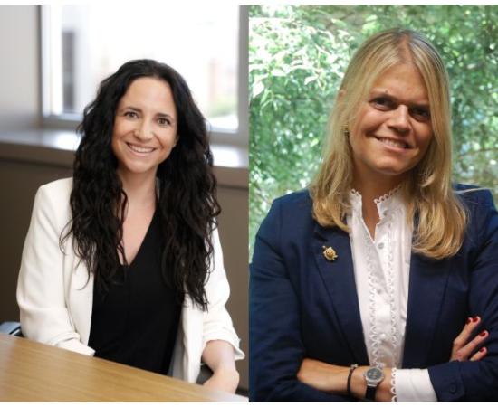 Socias de RocaJunyent: Pilar Vacas y Esther Boix