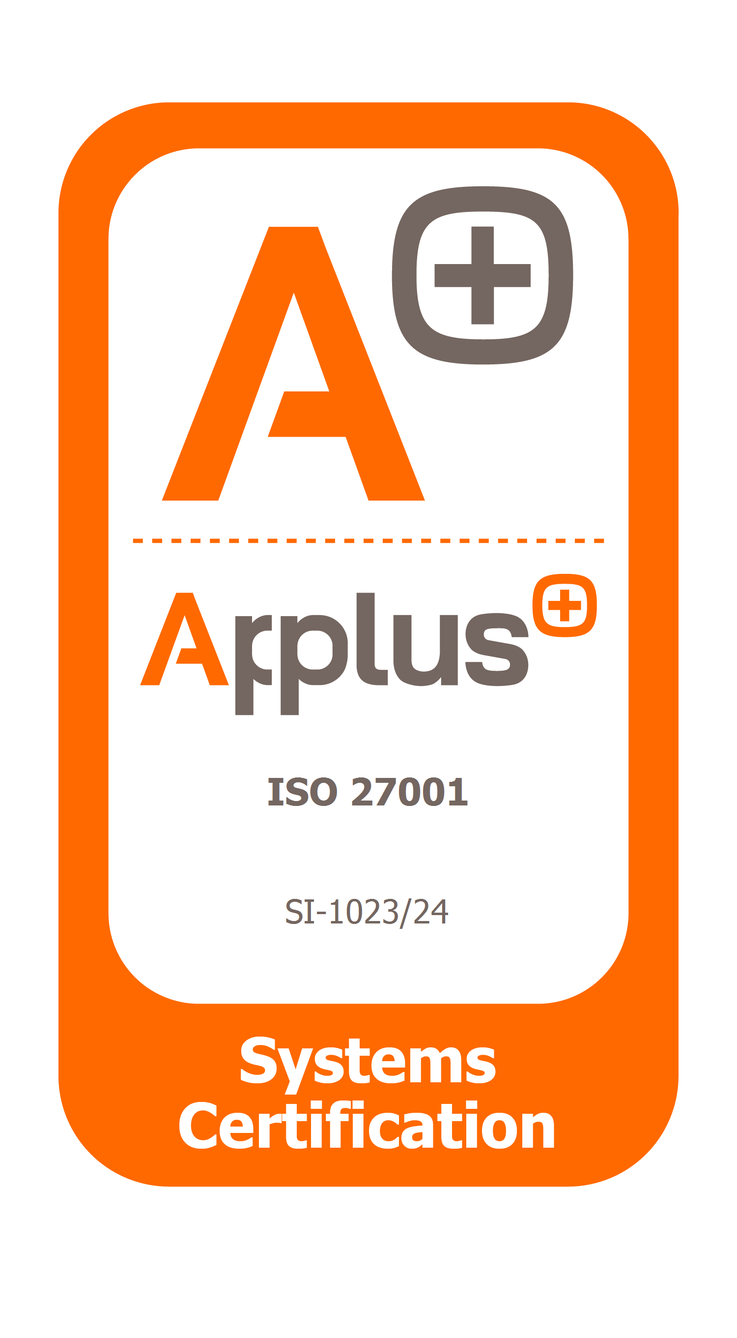 Distintivo ISO27001